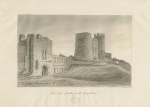 قلعة دودلي - The Keep: رسم بني داكن بواسطة جون باكلر