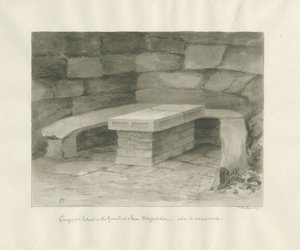قاعة إيلام - "Congrave&39;s Retreat": رسم بني داكن بواسطة جون باكلر