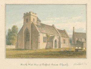 Wiltshire - Teffont Evias Church بواسطة جون باكلر
