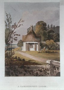 A Gamekeeper's Lodge ، من "Hints On Ornamental Gardening" بواسطة جون بوناروتي بابوورث