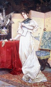 رسالة الحب ، ج .1890 بواسطة جون كاليفانو