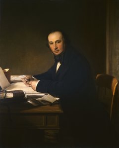مملكة برونيل Isambard (1806-59) (زيت على قماش) بواسطة جون كالكوت هورسلي