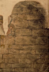 دراسة اللوحات الجدارية في دار الفصل بواسطة جون كارتر