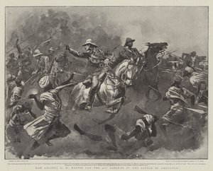 كيف قاد العقيد RH Martin 21st Lancers في معركة أم درمان