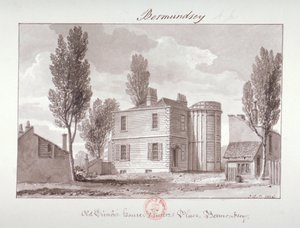 'Old Printers House ، Printers Place ، Bermondsey' ، لندن ، ١٨٢٦ بواسطة جون شيسيل بكلر