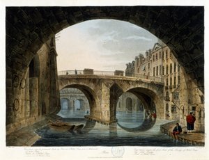 Paris: le petit pont - in “” Paris vu par J.C. Mats”, ed. Miller, London بواسطة جون كلود ناتس