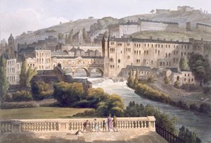 جسر بولتيني ، حانة. 1806. بواسطة جون كلود ناتس