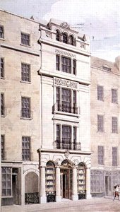 Rundell ، Bridge and Rundell ، 32 Ludgate Hill ، 1826 (مرحاض على ورق) بواسطة جون كليمنت ميد