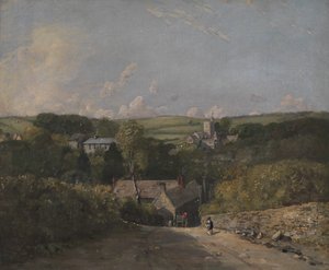قرية أوسمينجتون ، 1816-1817. بواسطة جون كونستابل