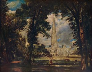 كاتدرائية سالزبوري ، c1823 بواسطة جون كونستابل