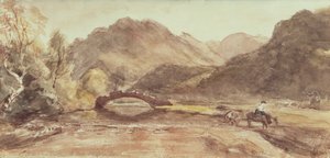 رسم تخطيطي لبوروديل ، 1806 ، بعد الظهر بواسطة جون كونستابل