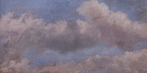دراسة الغيوم ، c.1821 بواسطة جون كونستابل