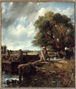 القفل. لوحة جون كونستابل (1776-1837) بواسطة جون كونستابل