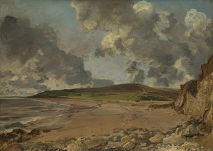 خليج ويماوث: Bowleaze Cove und Jordon Hill. 1816-17 بواسطة جون كونستابل