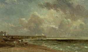 رصيف يارموث ، 1822 بواسطة جون كونستابل