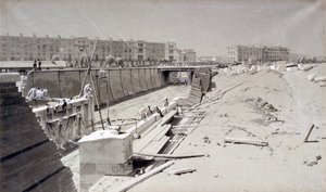 جسر هامبستيد رود ، من جانب كامدن ، 11 أغسطس 1836 (قلم وحبر وغسل على ورق) بواسطة جون كوك بورن