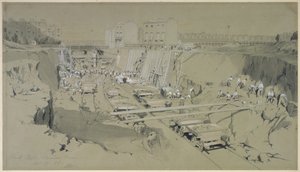 بارك ستريت ، مدينة كامدن ، 17 سبتمبر 1836 (قلم وحبر وغسل على ورق) بواسطة جون كوك بورن