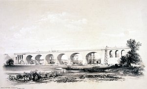 جسر ولفرتون ، أغسطس 1837 بواسطة جون كوك بورن