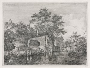 أمام المطاحن الجديدة ، 1813. بواسطة جون كروم