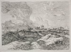 Mousehold هيث ، ج. 1810-13. بواسطة جون كروم