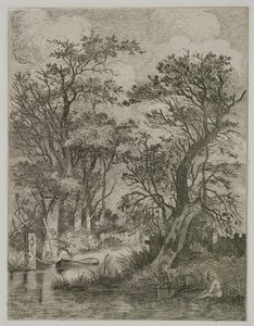 Riverscene ، حانة. بقلم J. & W. Freeman ، 1821 بواسطة جون كروم