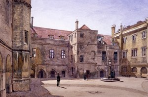 مستشفى المسيح ، لندن ، 1881 بواسطة جون كروثر