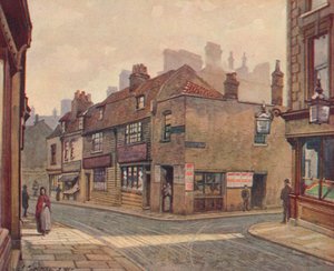 منازل قديمة في Snowfields ، Bermondsey ، 1887 1926