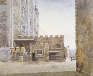 مكتب الذخائر في الجزء السفلي من البرج الأبيض ، برج لندن ، ستيبني ، لندن ، 1883 بواسطة جون كروثر
