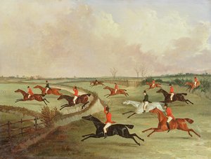 The Quorn Hunt in Full Cry: Second Horses ، بعد لوحة لهنري ألكين (1785-1851)