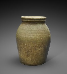 جرة ، ج. 1850-1883 (سيراميك مزجج قلوي) بواسطة جون ديفيس (Attr.to) ليوبارد