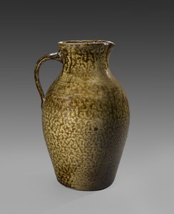إبريق ، ج. 1850-1883 (خزف حجري مزجج قلوي) بواسطة جون ديفيس (Attr.to) ليوبارد