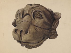 القط رئيس Gargoyle بواسطة جون ديفيس