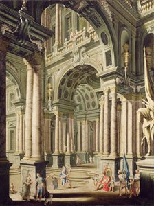 قصر خيالي مع داود قبل شاول ، بواسطة جون ديفوتو