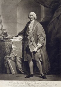 الشرفاء ويليام بيكفورد اسكواير (1709-1770) بواسطة جون ديكسون