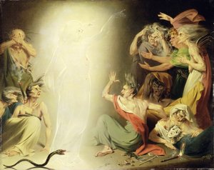 شبح Clytemnestra إيقاظ الغضب ، 1781