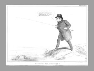 صيد سمك القرون ، 1835. بواسطة جون دويل