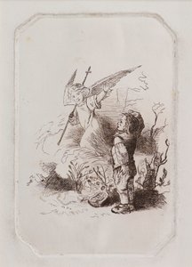فتى وملاك (حفر) بواسطة جون دنكان