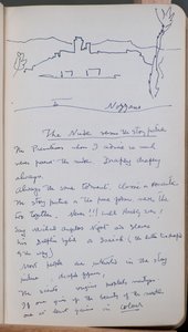 كتيب رسم يحتوي على 60 رسمًا تخطيطيًا ورسومًا توضيحية وكتابات على طلاء تمبرا وفنانين من بينهم بوتيتشيلي بواسطة جون دنكان