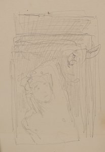 Untitled [Male figure] (pencil) بواسطة جون دنكان