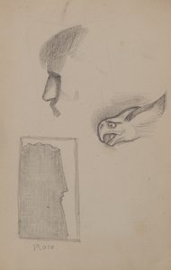 بدون عنوان [رسومات قلم رصاص] (قلم رصاص) بواسطة جون دنكان