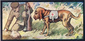 Ambuland bloodhound ، رسم توضيحي من `` Helpers Without Hands 