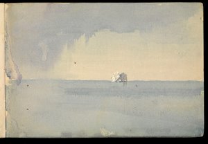 منظر بحري، كراسة الرسم بواسطة جون ايفرت