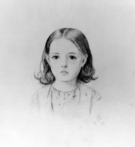 فاني لين ، 1852 بواسطة جون ايفرت ميليس