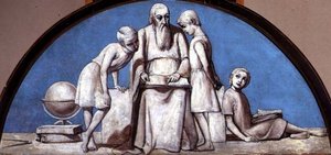 الشيخوخة ، نظارة من سلسلة من ستة ، حوالي 1847 (زيت على قماش) بواسطة جون ايفرت ميليس