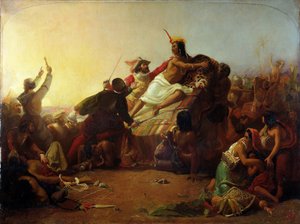 Pizarro الاستيلاء على الإنكا في بيرو ، 1846 بواسطة جون ايفرت ميليس