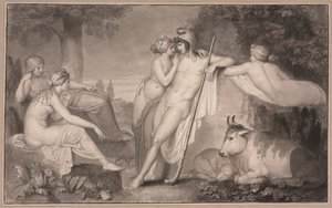 باريس وأونوني ، 1791. بواسطة جون فلاكسمان