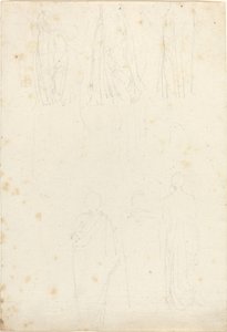 ورقة دراسات الشخصيات المغطاة بواسطة جون فلاكسمان