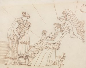 إلى Phoebus عند ولادته ، من Aeschylus ، Furies بواسطة جون فلاكسمان