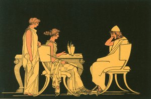 أوليسيس على طاولة سيرس بواسطة جون فلاكسمان
