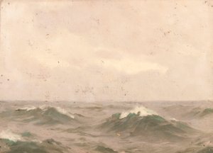 منظر بحري، حوالي عام 1900 (زيت على قماش)